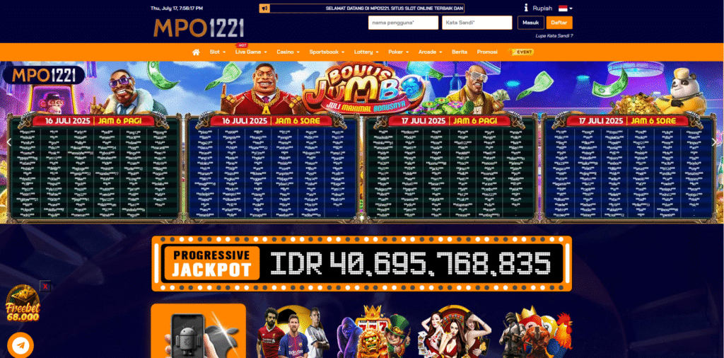 MPO1221: Situs Game Online Terpercaya yang Bikin Pemain Jadi Cuan